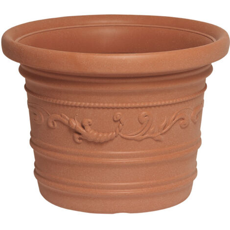 VASO IN PLASTICA FESTONATO D 60XH44 CM PRESTIGE- 1,0 pz