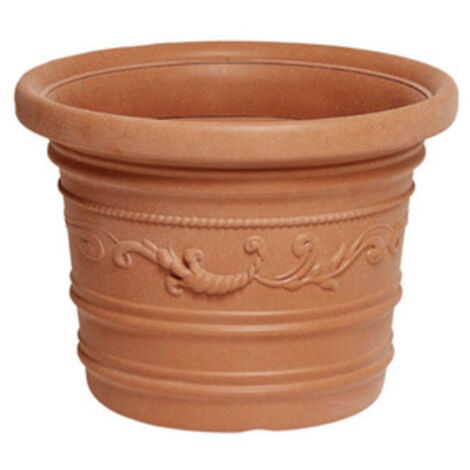VASO IN PLASTICA FESTONATO D 80XH60 CM PRESTIGE- 1,0 pz
