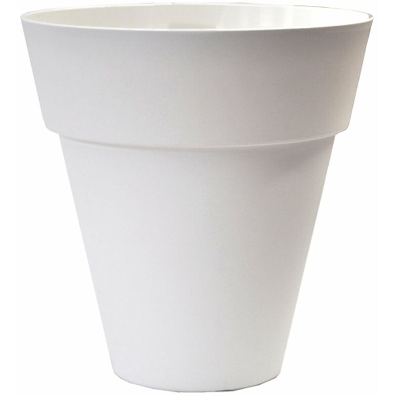 Telcom - Vaso in plastica H36x35cm Dallas - White