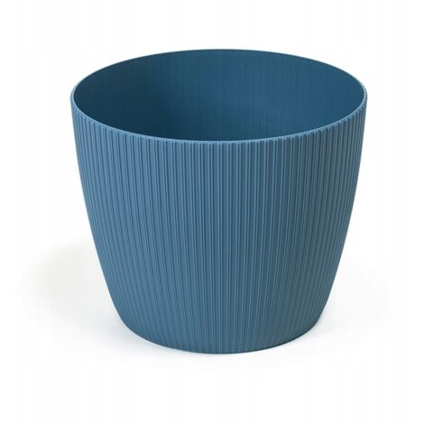 Vaso in plastica Magnolia Jumper, verde mare, 16 cm