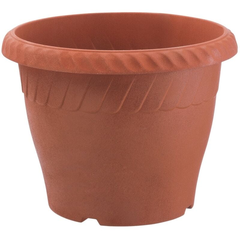 Vaso In Plastica Olimpo Cm.20x15h Pz 1,0