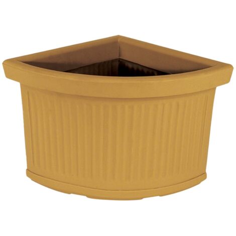 Vaso in Polimero Monacis Angolare Millerighe Impruneta cm 50 (47X47X38h)