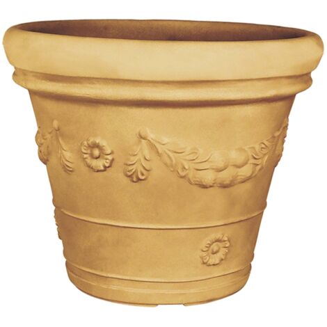Atmosphera Soliflore Selvaggio In Vetro Su Base Legno – Altezza 16 Cm