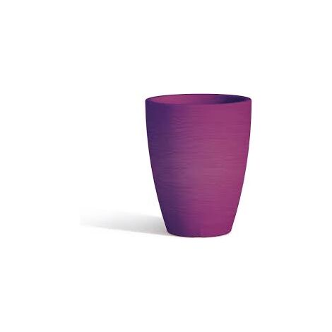VASO IN RESINA MONACIS ADONE ROUND  H 37 cm. VARI COLORI - Colore: Avorio