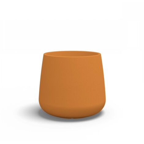 Vaso in resina tondo GOCCIA altezza cm. 65 Impruneta