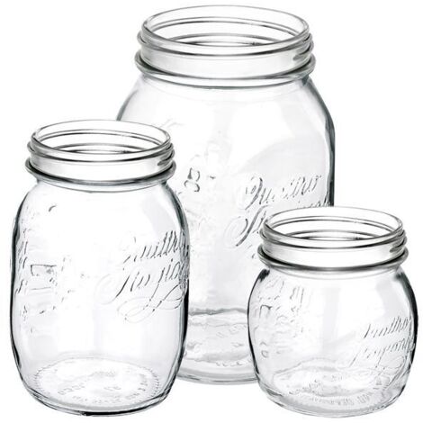 VASO IN VETRO PER CONSERVA ML  500 Ø70MM """4 STAGIONI""" BORMIOLI