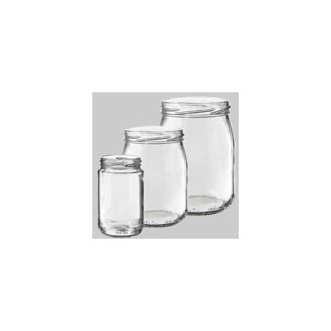 Vaso in vetro per conserve  106 cc - imb. ø 53 mm (28 pezzi)