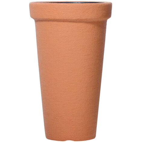 Vaso Kono DPC Prosperplast effetto terracotta -  Brown