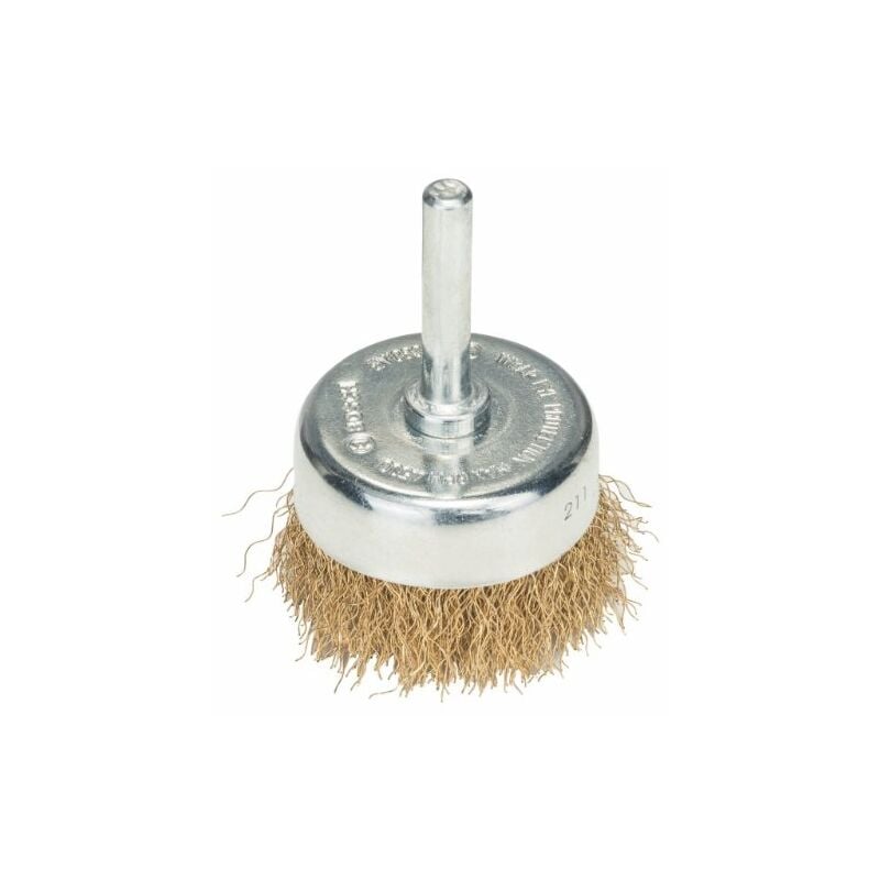 

Bosch 2 608 622 008 - Cepillo (Tipo Vaso), Latonado - 50 Mm, 0,2 Mm (Pack De 1)