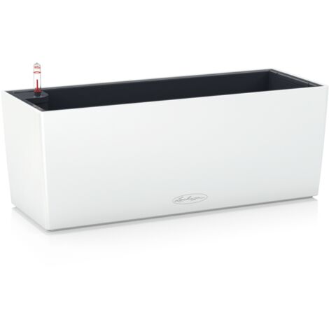 Vaso Lechuza Bianco Nero polipropilene