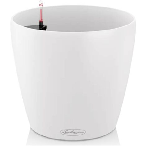 Vaso Lechuza Bianco polipropilene Rotondo