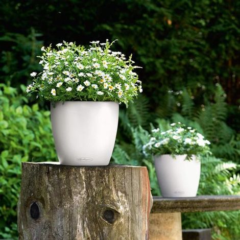 1 x gli strati Ardesia Effetto vasche fioriera vasi di piante leggero 