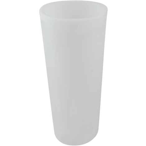 Vaso LED GECO da esterno rotondo ricaricabile 4W RGB con telecomando 90 cm