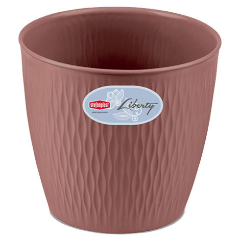 Vaso liberty D25XH.23 rosy brown STEFANPLAST