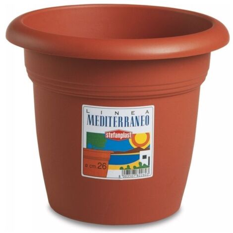 VASO LINEA MEDITERRANEO 18CM COLORE A SCELTA