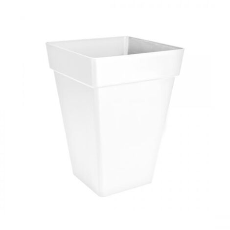VASO LOFT URBAN SQUARE HIGH 30 WHITE ELHO