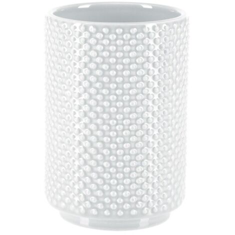 Vaso Loza MERO Blanco Spirella