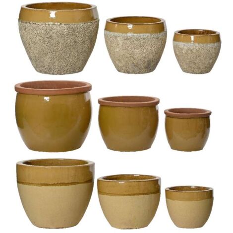 Vaso Luna beige Medio