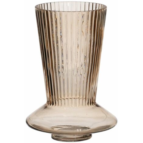 Vaso moderno marrone 30x38cm Adone Round Monacis