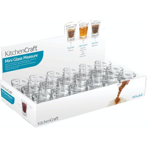 Vaso Medidor Cristal 120 Ml Kitchen Craft