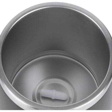 Vaso mezclador automático de acero inoxidable, vaso eléctrico portátil para café y bebidas.