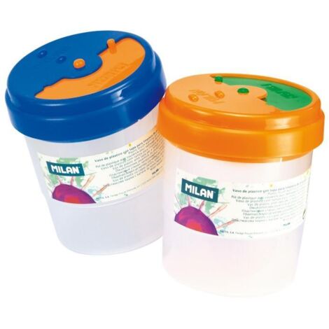 VASO MILAN LIMPIEZA PINCELES 5951 - 1 Unid.