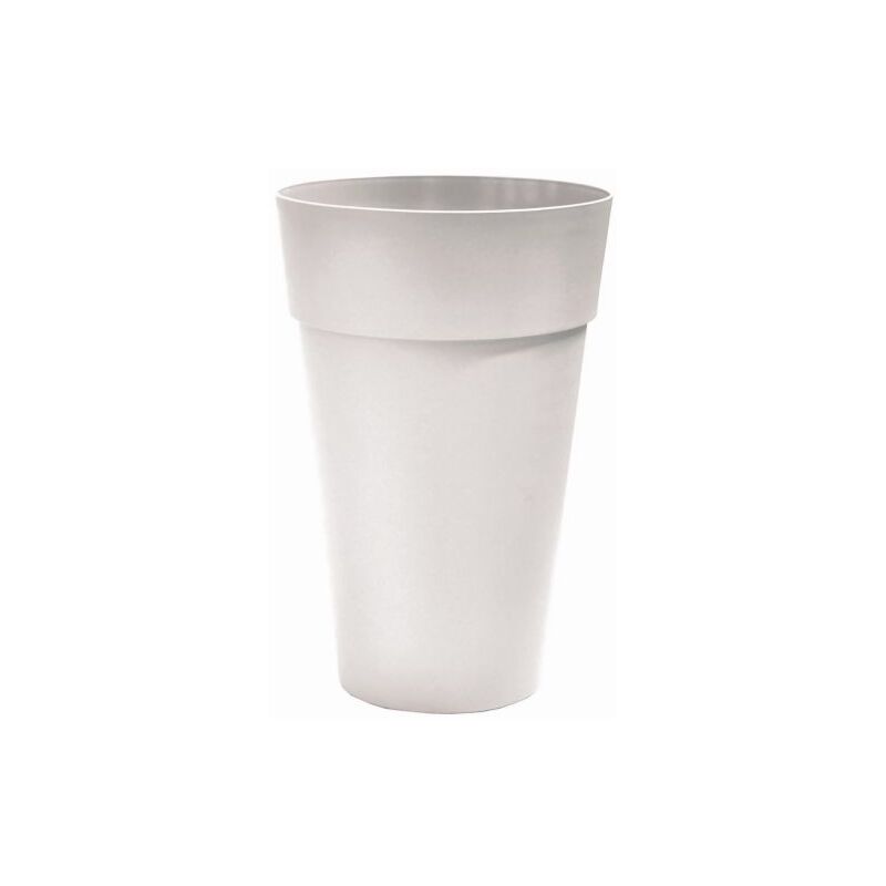 Vaso Houston Alto Bianco Cm Ø 35xh50 Per Piante Fiori Arredo Giardino (51081)