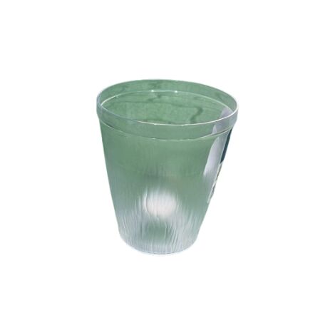 Vaso orchidea luminosa 13cm trasparente Nuova deroma