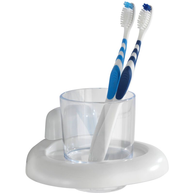 

Soporte Vaso cepillos dientes portacepillo higiene pasta dental baño Pure - Wenko