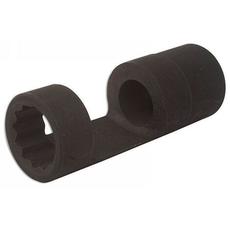 VASO PARA INYECTORES 1/2" CON VENTANA 28MM