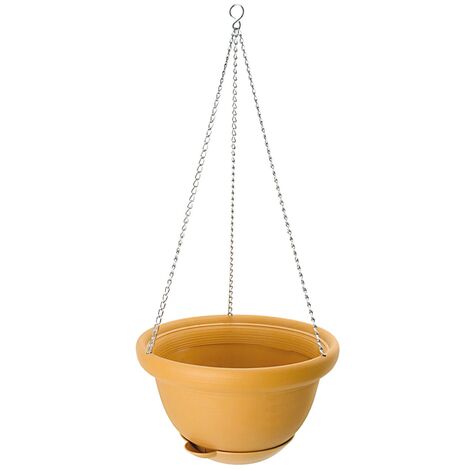 Vaso pensile tondo Ø32 cm in resina da appendere Vittoria GDM