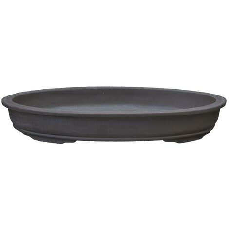 Vaso per bonsai ovale in gres 127x78x14,5 cm - L73