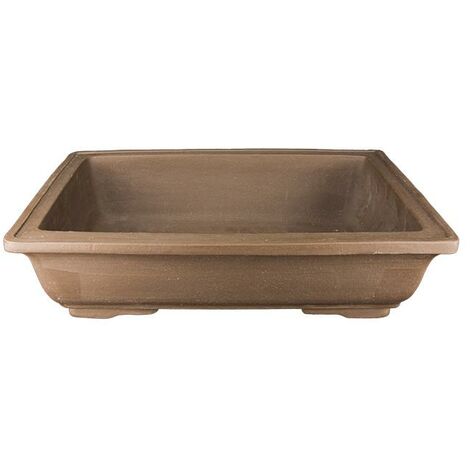 Vaso per bonsai rettangolare in gres 51,5x34,5x13 cm - GL116c