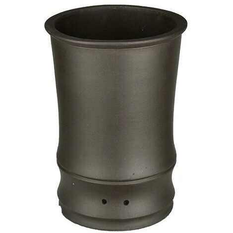 Vaso per bonsai rotondo (stile a cascata) in gres 14x14x22 cm - 2884