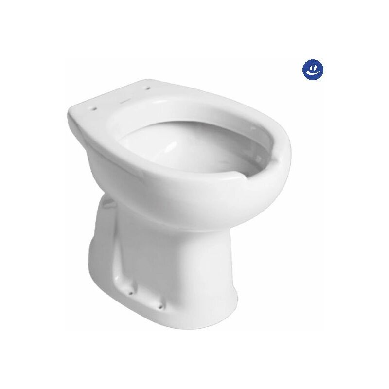 Bidet Per Disabili Ceramica.Vaso Per Disabili Con Scarico A Pavimento 002807