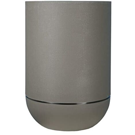 Vaso per fiori rotondo RIVIERA GRANIT TULIPE - Plastica - Diametro 50 cm - Grigio - RISS