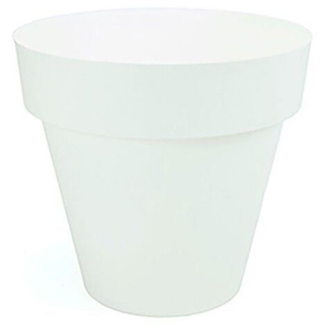 Vaso per iniezione bianco 14 cm