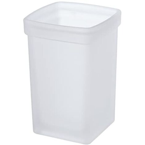 Vaso per spazzole in cristallo satinato LOFT