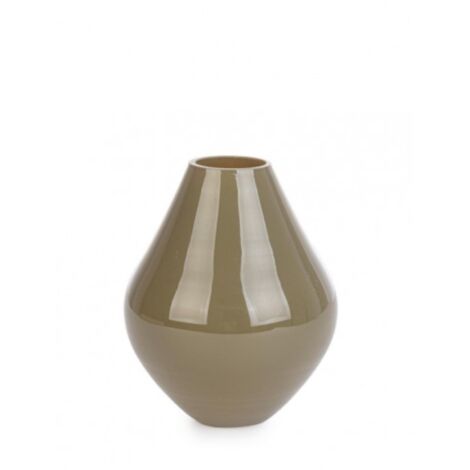 Vaso per uso interno "Klair" tondo in vetro -Ø12x14.5h / salmone
