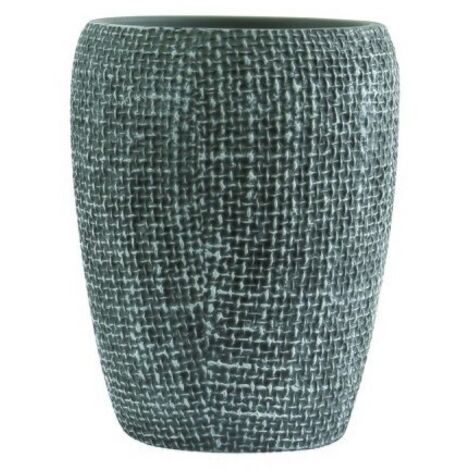 Vaso Poliresina ENZO Gris MSV