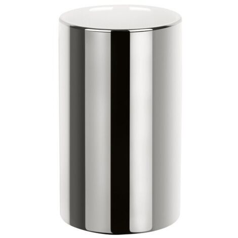 Vaso Porcelana TUBO Cromado Spirella
