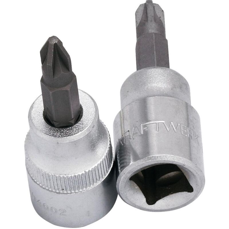 3/8' vaso-punta Pozidriv No. 2