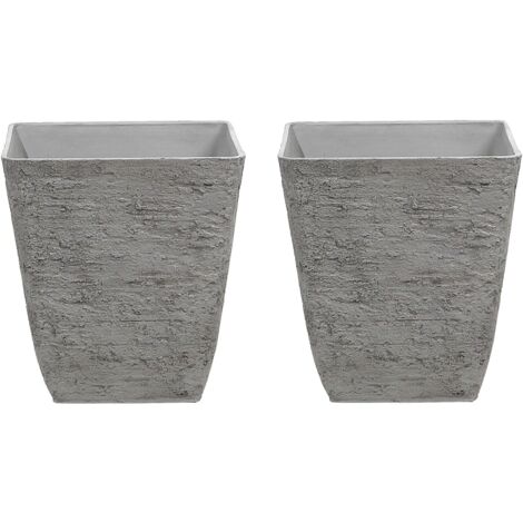 VASO ALTO MODELLO STONE - ORCHIDEA