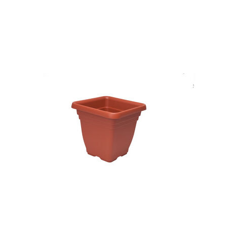 VASO QUADRO LAURUS CM35X35X33 LT19 TERRACOTTA- 6,0 pz