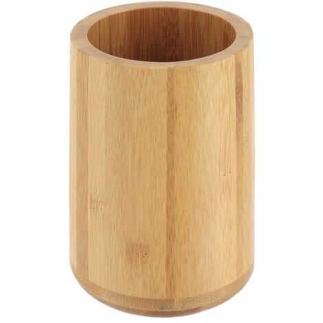 Vaso redondo de bambú - bambú - Tendance