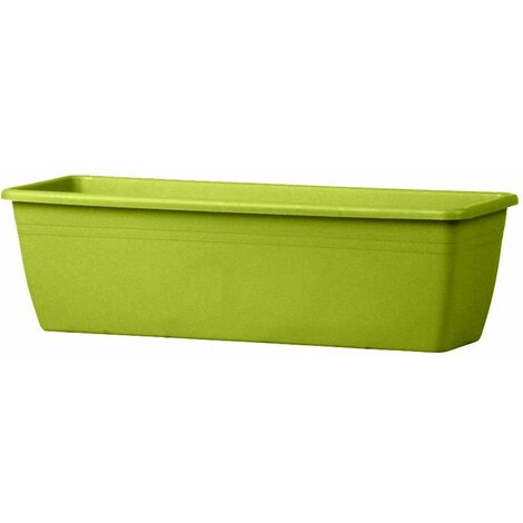 Vaso rettangolare ''Cassetta Mare Basic'' per fiori e piante da giardino.