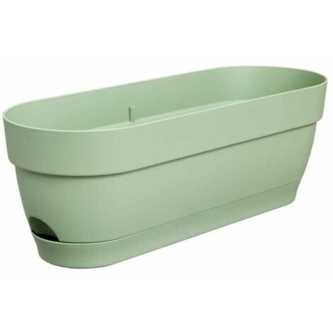 Vaso rettangolare da Balcone Elho   50 cm Verde Plastica