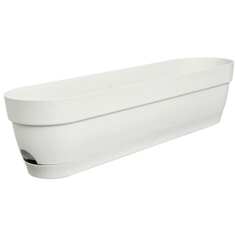 Vaso rettangolare da Balcone Elho   Bianco 70 cm Rettangolare Plastica