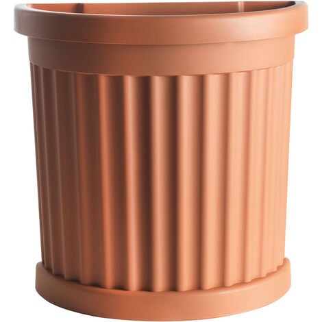 Vaso 'roma' cm 27 x 52 x h 49 lt. 35 terracotta