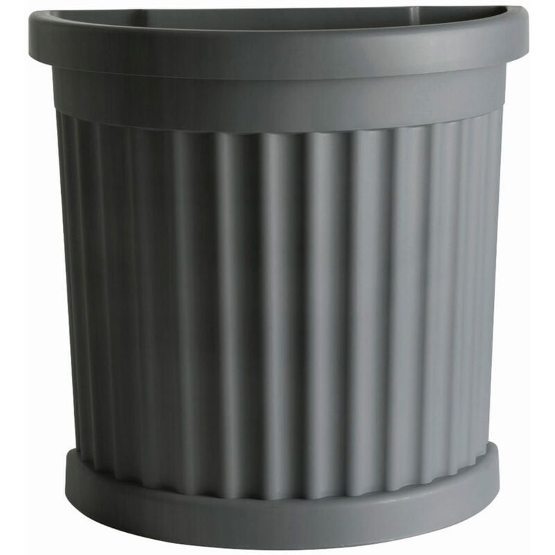 Vaso roma col. grigio cm. 27X52X49 h